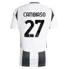 Camiseta de fútbol Juventus Cambiaso 27 Primera Equipación 2024-25 - Hombre